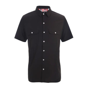 Bern Button Polo - Black